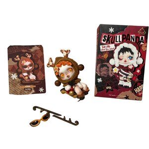Pop Mart Skullpanda ‘Fun Ride’ Reindeer Figure – Tell Me What You Want Series